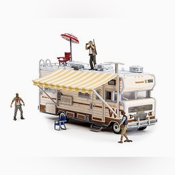 MCFARLANE AMC THE WALKING DEAD BRAND NEW IN BOX DALE’S RV BUILDING SET - Picture 5 of 7